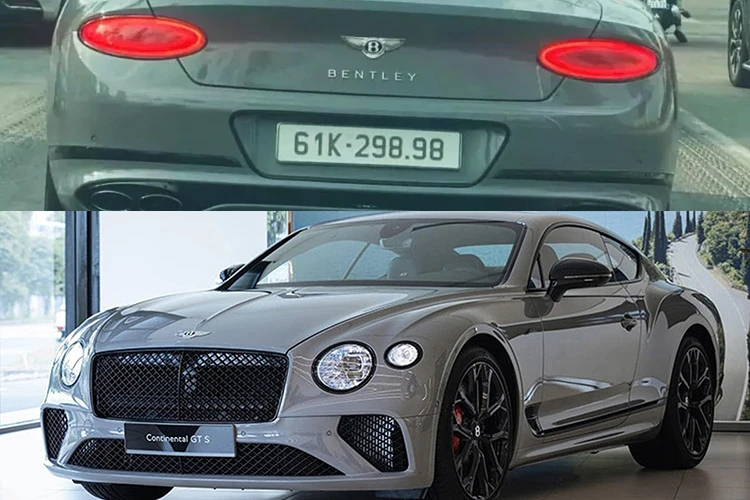 Bentley Continental 22 tỷ của nữ đại gia Bình Dương gắn biển 610 triệu