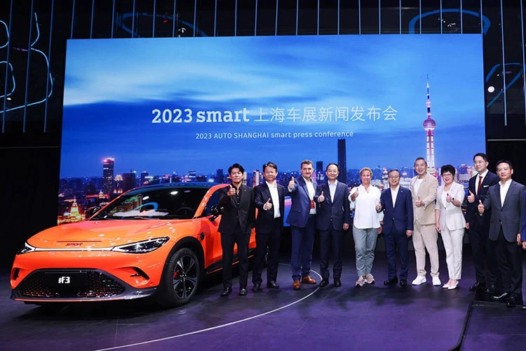 Smart #3 chạy điện ra mắt "sát vách" Việt Nam từ 696 triệu đồng