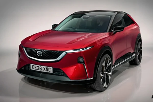 Mazda EZ-60 2026 lộ diện - SUV điện có kiểu dáng coupe