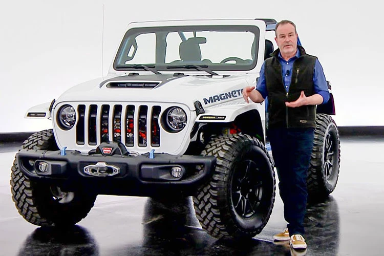 Xe điện Jeep Magneto có thể tăng tốc từ 0 đến 96km/6,8 giây