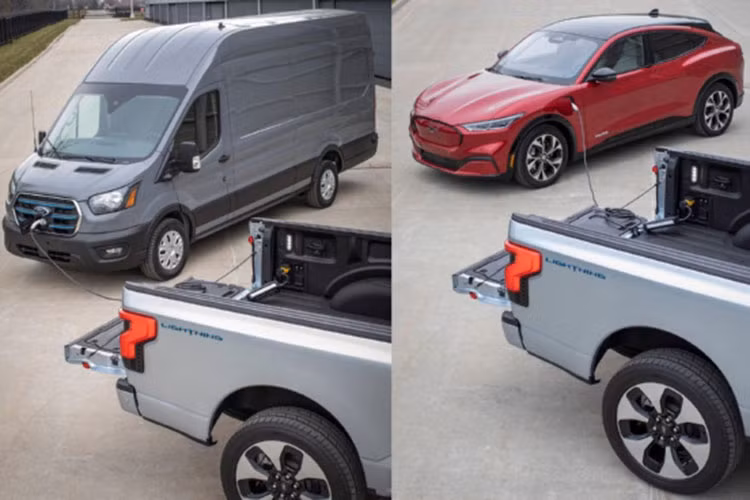 Ford F-150 Lightning - bộ sạc di động cho "những người bạn" xe điện