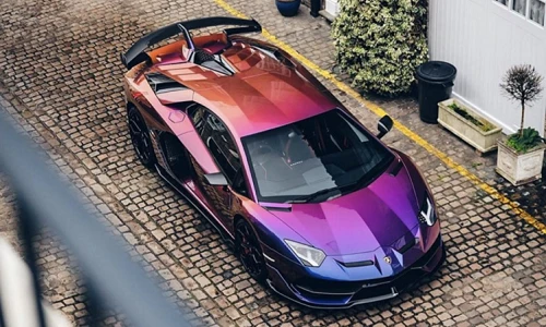 Lamborghini Aventador SVJ với màu sơn độc gần 1,5 tỷ đồng