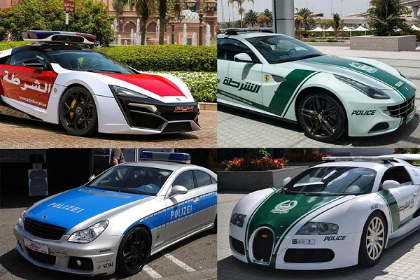 Điểm mặt những mẫu "xế hộp" nhanh nhất thế giới dành cho cảnh sát