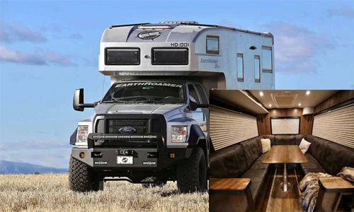 Soi "biệt thự di động" hơn 30 tỷ đồng - Ford F-550 XV-HD