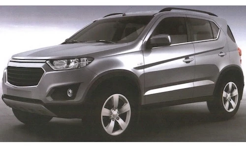 Xem trước crossover giá rẻ Niva mới của Chevrolet