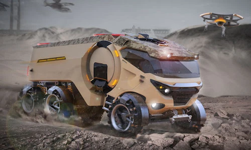 Cận cảnh xe cứu thương của tương lai Millitary Ambulance 