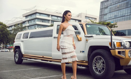 Hummer H3 limosine mạ vàng "hàng khủng", tiền tỷ tại VN 