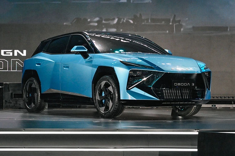 Omoda C3 "giá mềm" phong cách siêu xe Lamborghini ở Trung Quốc