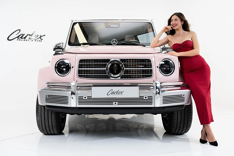 Mercedes-Benz G-Class độ màu "hường" lạ mắt từ Carlex Design