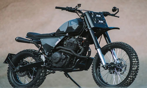 Honda NX 650 mới "giật ngược" thành Scrambler thập niên 70