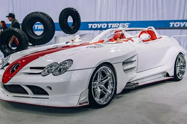 Cận cảnh Mercedes-Benz SLR McLaren Speedster mui trần cực đỉnh