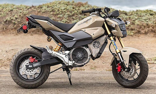 Choáng với Honda MSX12 độ xe máy điện siêu mạnh