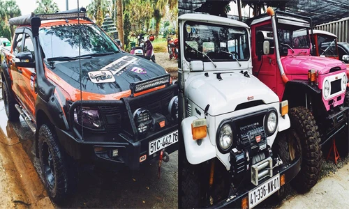 “Soi” dàn xe địa hình độ cực khủng tại Việt Nam 