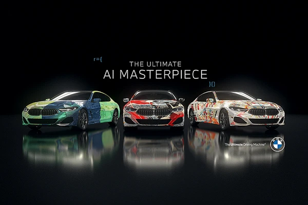 Những “tác phẩm nghệ thuật” BMW Art Car được tạo dựng nhờ AI