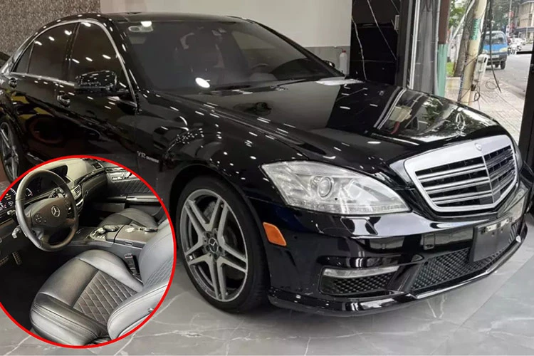 Cận cảnh Mercedes-Benz S65 AMG 2010 siêu hiếm tại Việt Nam
