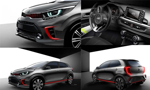 Kia "nhá hàng" xe cỡ nhỏ bán chạy nhất Morning 2017