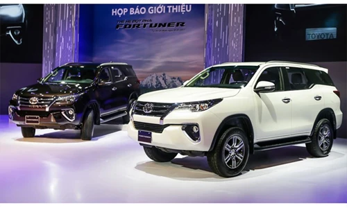 Doanh số ôtô SUV 7 chỗ giảm mạnh tại Việt Nam