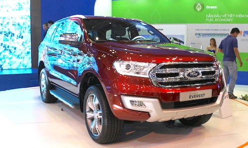 Ford Everest 2016 ra mắt tại Việt Nam giá trên 1 tỷ đồng