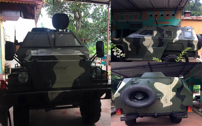 Xe U oát Nga độ thiết giáp “khủng” giá 300 triệu tại VN