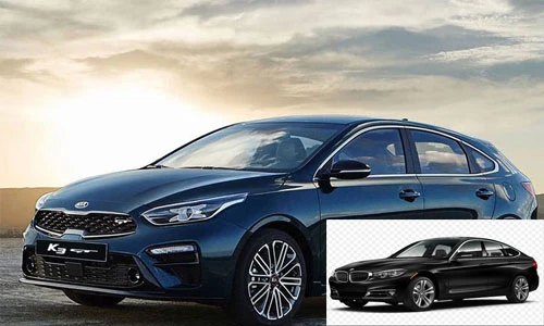 Cận cảnh Kia K3 GT “nhái” BMW Gran Turismo sắp ra mắt