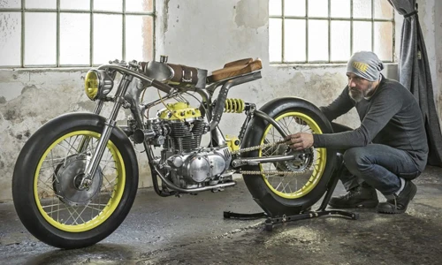 "Xế nổ" Honda CB350 độ ngoại hình trần trụi, siêu độc đáo