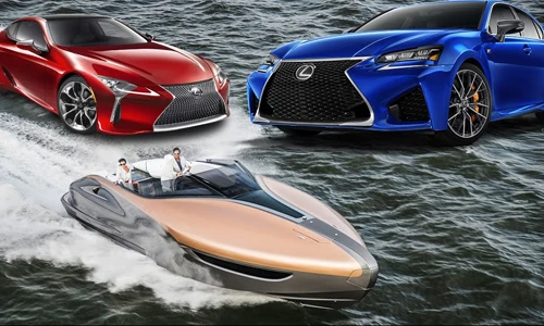 Du thuyền siêu sang Lexus Twin V8 Sport Yacht lộ diện