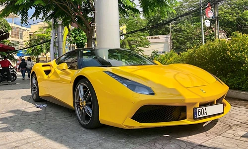 “Siêu ngựa” Ferrari 488 GTB hơn 10 tỷ đầu tiên về Đồng Nai