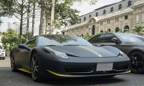 Ferrari 458 Spider thứ hai về Việt Nam tái xuất ở Sài Gòn
