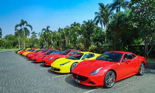 Dàn Ferrari của dân chơi Indonesia khiến đại gia Việt "phát thèm"