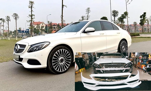 Mercedes-Benz C250 lên đời C63 AMG chỉ 35 triệu tại Sài Gòn
