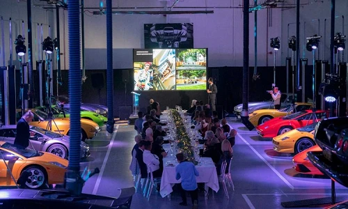 Lamborghini London tổ chức tiệc tất niên “có một không hai”