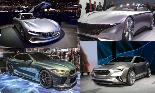 Cận cảnh 5 mẫu ôtô “hot” nhất hành tinh vừa ra mắt