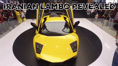 Soi siêu xe Lamborghini Murcielago "nhái" như xịn tại Iran