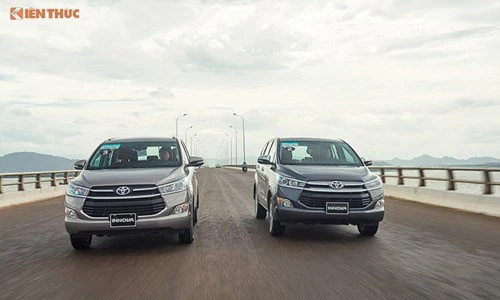 Giá xe ôtô Toyota tại Việt Nam trong tháng 9/2017