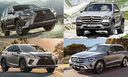 Điểm mặt SUV Lexus và Mercedes-Benz mới tại VMS 2019
