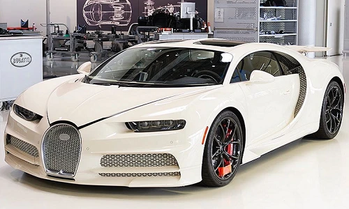 "Soi" siêu xe Bugatti Chiron Hermès Edition độc nhất thế giới