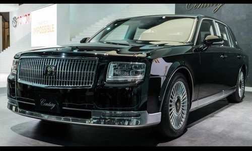 Cận cảnh siêu xe sang Toyota Century thế hệ mới