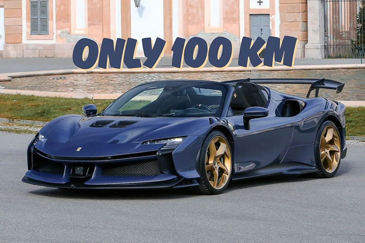 Ferrari SF90 XX Spider đặc biệt odo chỉ 100km lên sàn đấu giá