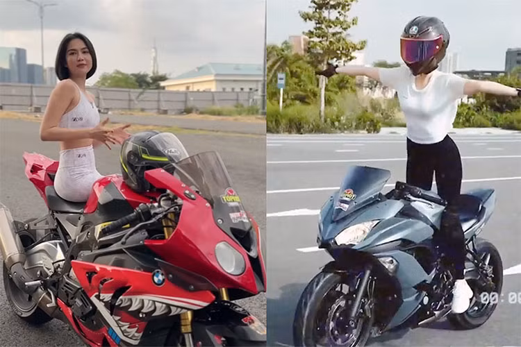 Ngọc Trinh “diễn xiếc” trên môtô tiền tỷ bị phạt như thế nào?