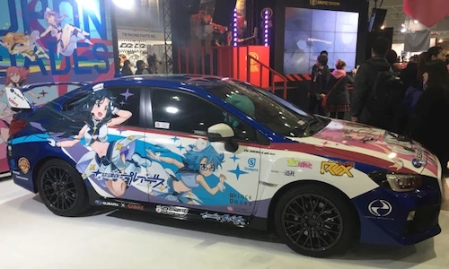 Ngắm Subaru bản WRX STI phiên bản “Thủy thủ mặt trăng"