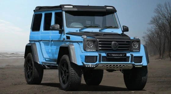 Bản độ cực ngầu của Mercedes G500 4x4² Mansory