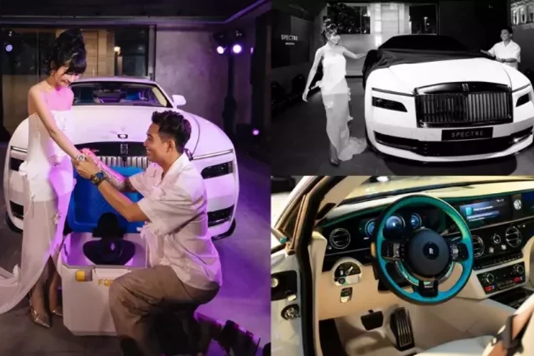 Cận cảnh Rolls-Royce Spectre của Minh Nhựa mới mua hơn 25 tỷ đồng