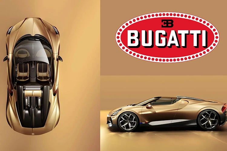 Bugatti Mistral hơn 130 tỷ đồng "nhuộm vàng" độc quyền tuyệt đẹp