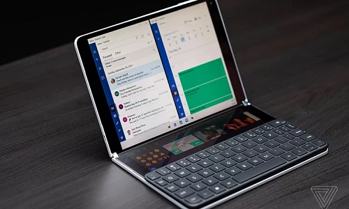 Microsoft ra mắt laptop 2 màn hình, mỏng kinh ngạc