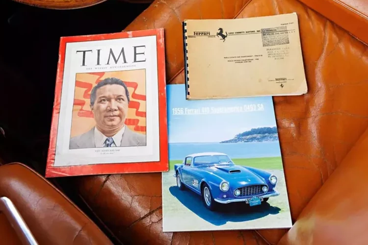 Ferrari 410 Superamerica cực hiếm của vua Bảo Đại sắp lên sàn đấu giá