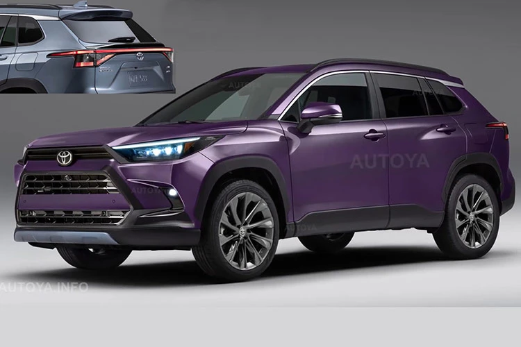 Toyota Corolla Cross 2026 hé lộ thiết kế mới, đậm chất RAV4?