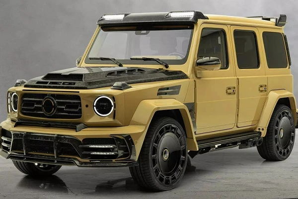 Mercedes-Benz G63 độ Mansory 900 mã lực kèm bodykit màu sa mạc
