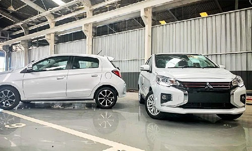 Cận cảnh xe giá rẻ Mitsubishi Mirage và Attrage 2020 mới
