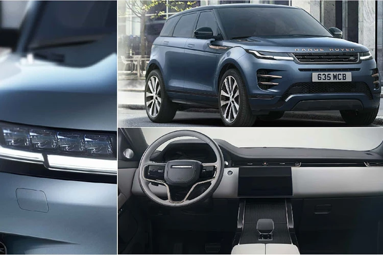 Range Rover Evoque 2024 từ 1,27 tỷ đồng, thêm màn hình cong 11,4 inch