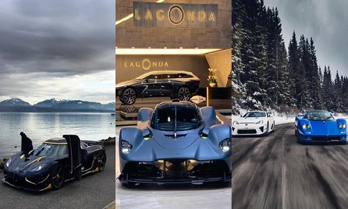 Thiếu gia 24 tuổi Thái Lan sở hữu dàn siêu xe trăm tỷ